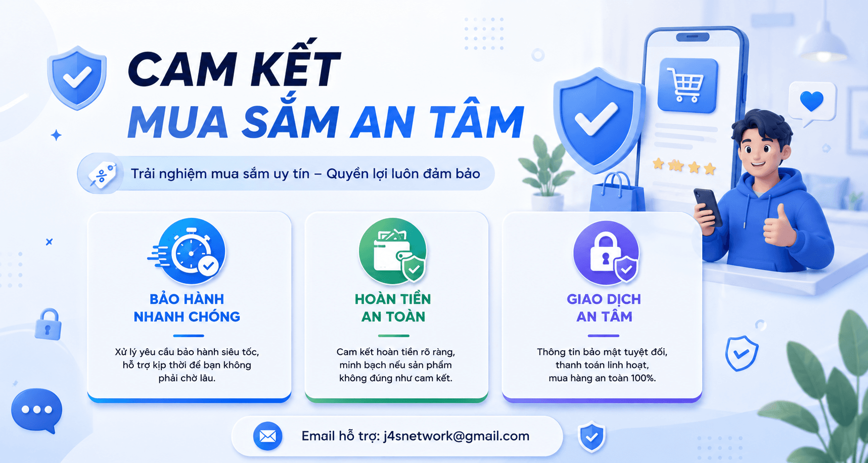 Savina Shop cam kết bảo hành